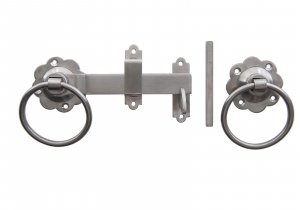 Stainless Steel 150mm (6") Plain Handle Ring Latch